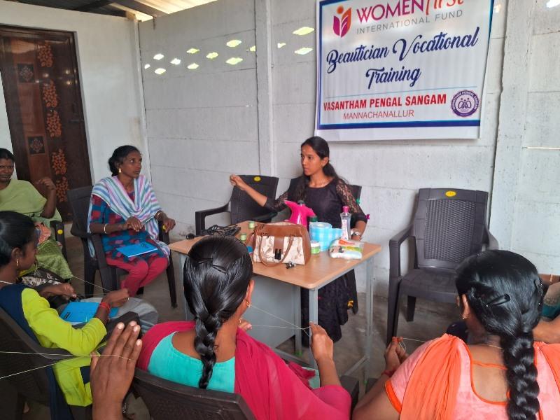 Beautician Certificate Training Program for Girls Organized by VPS